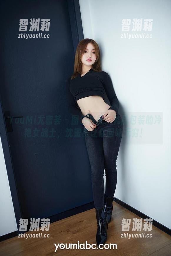 YouMi尤蜜荟-沈蜜桃 YouMi尤蜜荟 - 图包在线:礼品包装的冷艳女战士,沈蜜桃让你回味无穷!