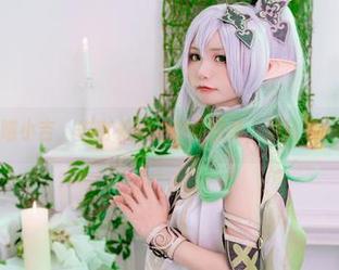 爆机少女喵小吉，秘密花园的作品图集，撩动每一寸温柔。