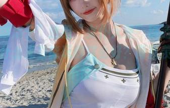 “狐洛洛子”这组“女仆天使”精选图片，为什么光影能玩得这么好？简直羡慕得不行。