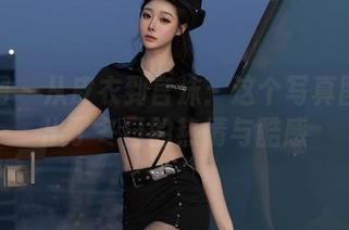 秀人网 – 从皮衣到言沫：这个写真图包拍出了冬日的热情与酷感
